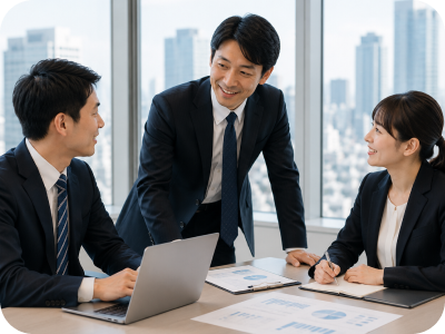 Hire bilingual Japanese talents, executive potions, managers after buying a Japanese business