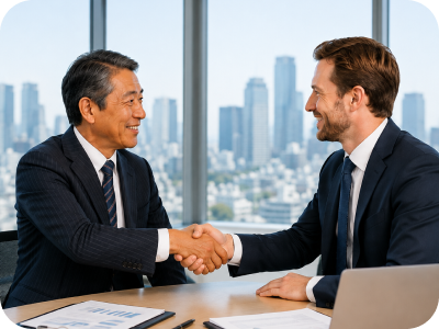 Negotiate with Japanese SME owners and buy a business via M&A